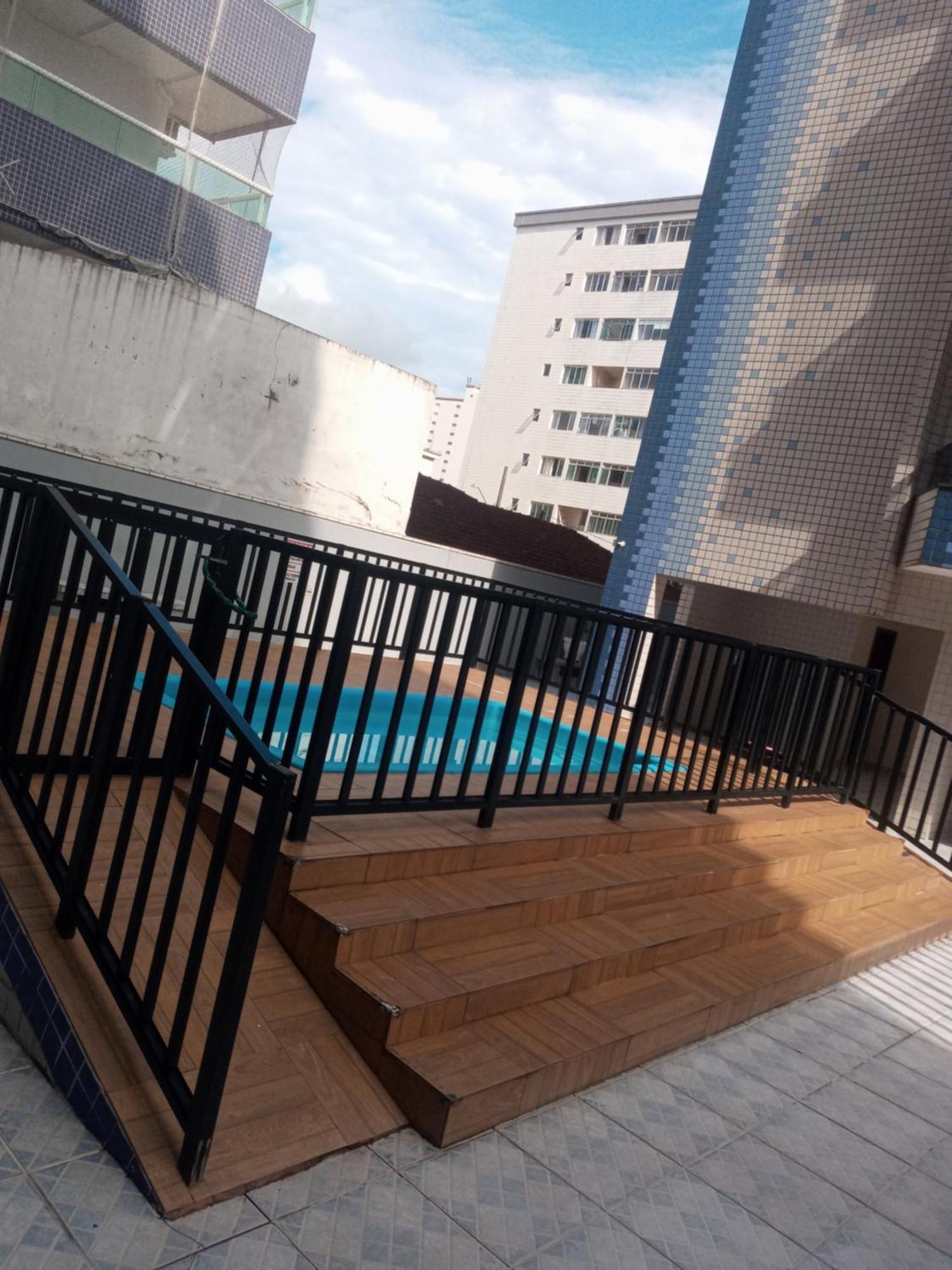 Apto Com Piscina 100 Mts Da Praia Praia Grande  Bagian luar foto